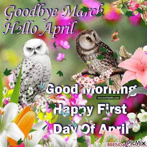 happy april gif|good morning gif for april.